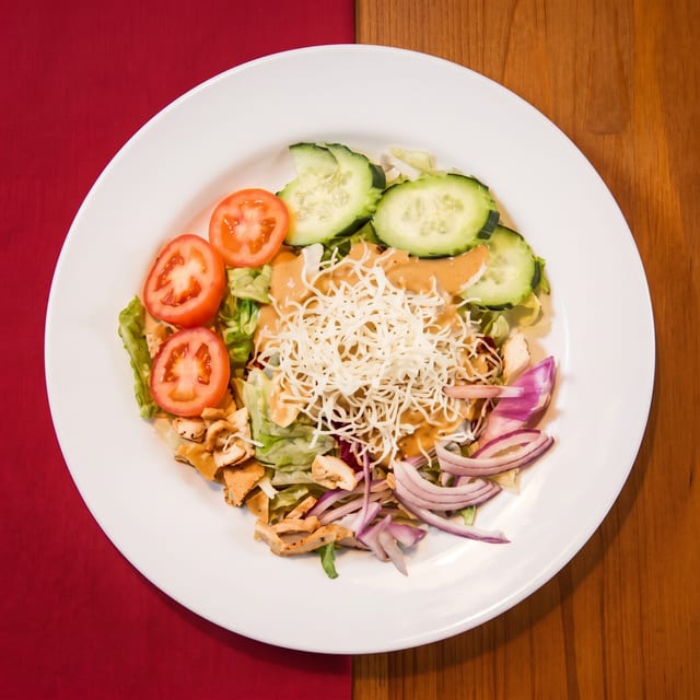 Peanut Sauce Salad.